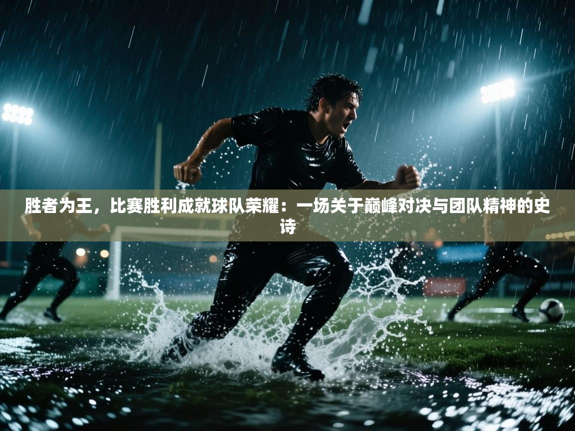 胜者为王,比赛胜利成就球队荣耀:一场关于巅峰对决与团队精神的史诗 第2张